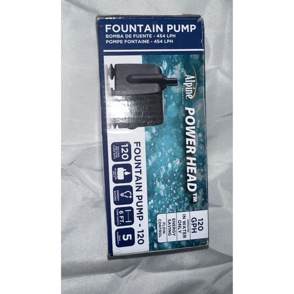 Alpine Power Head Statuary Pump 120 GPH Fountain Pump - Picture 2 of 6